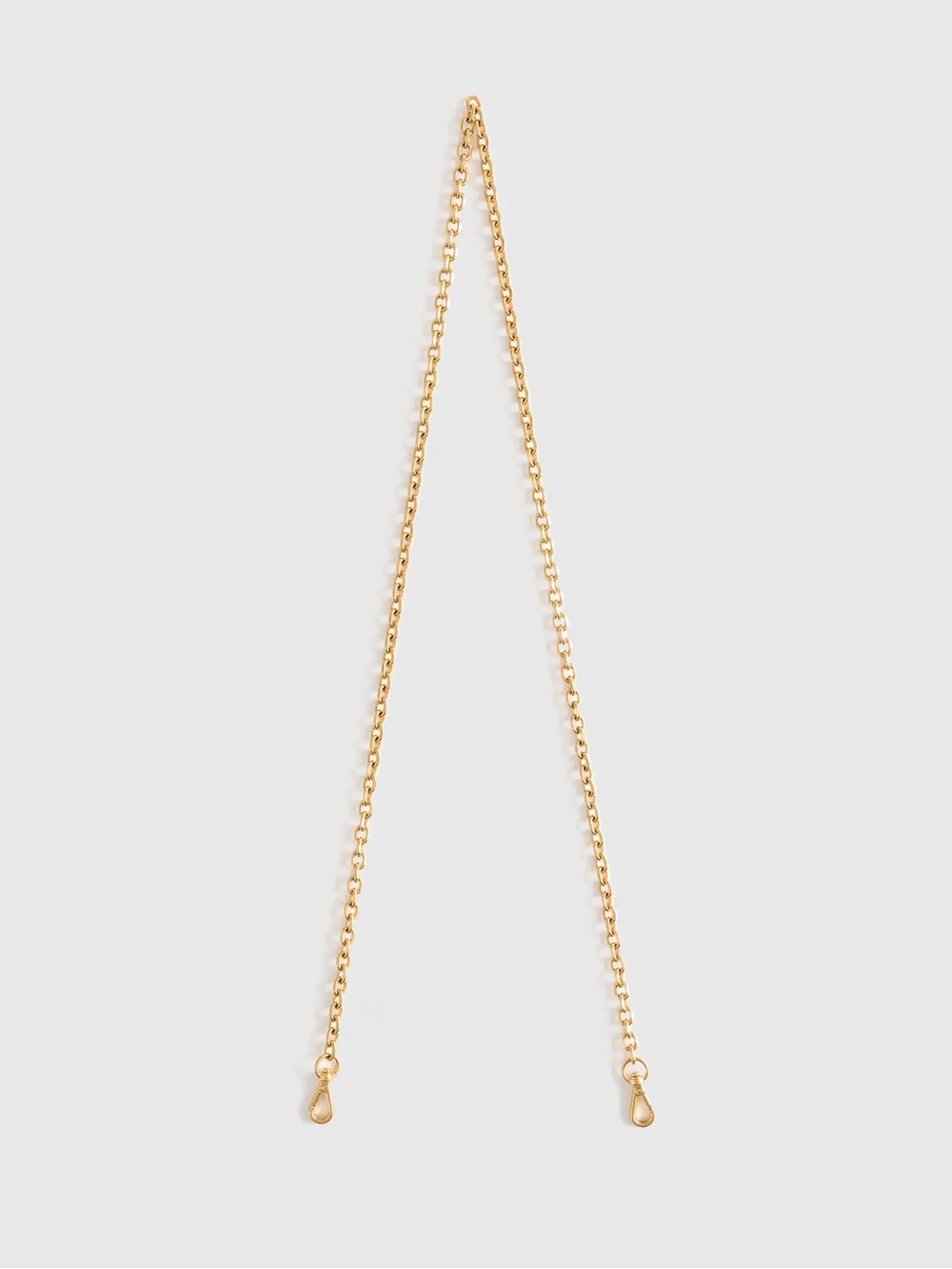 NWT QUINCE Chain Crossbody Strap Antique Gold 8204